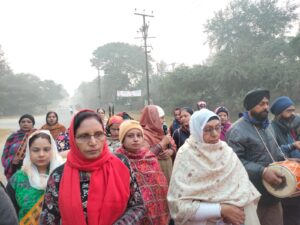 Prabath Pheri in Gurudwara