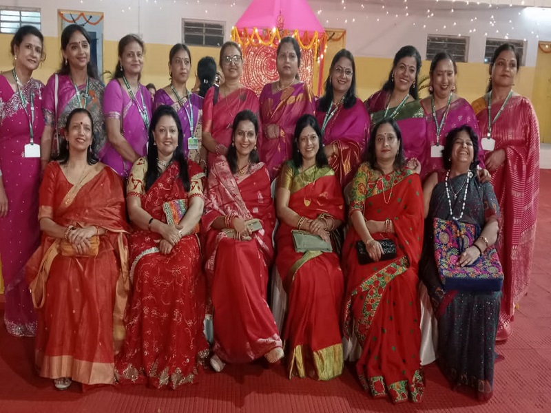 महिला समिति द्वारा मनाया गया दीपावली मिलन